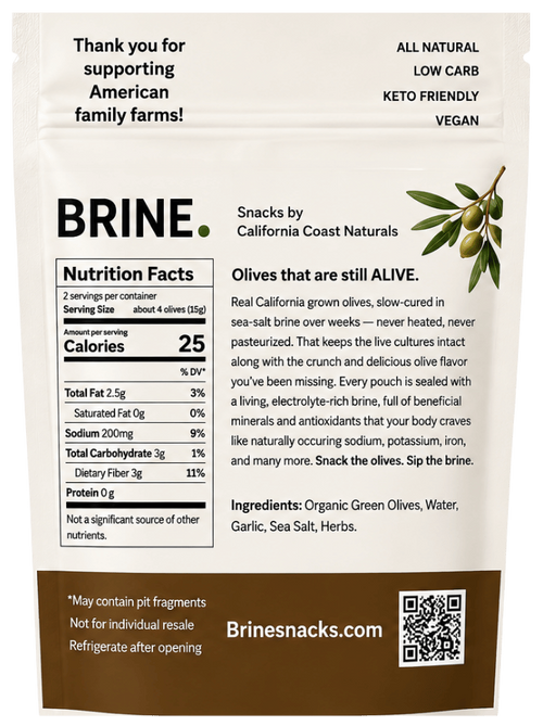 Garlic & Herb Olives - Pack of 10